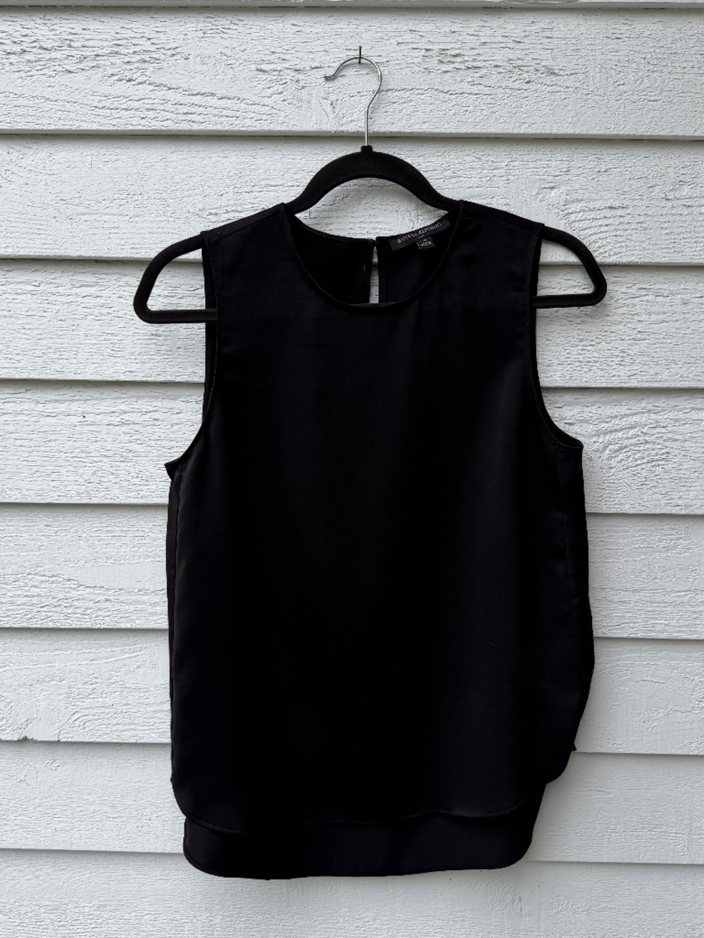 Banana Republic Shell Tank | S | Black